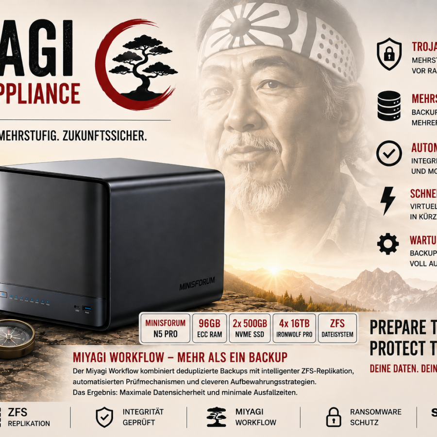 Prepper NAS N5 Pro - Miyagi