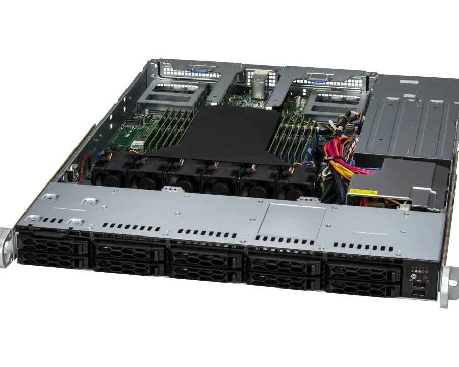 Hochleistungs-Server mit AMD EPYC™ 9124 – 192GB DDR5 & Maximale NVMe-Skalierbarkeit, gebraucht