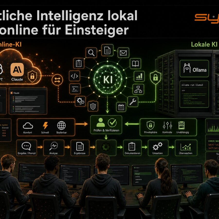 10. + 12.11.2026 (13:00 Uhr bis 17:00 Uhr) - Künstliche Intelligenz lokal oder online für Einsteiger (Onlinekurs)