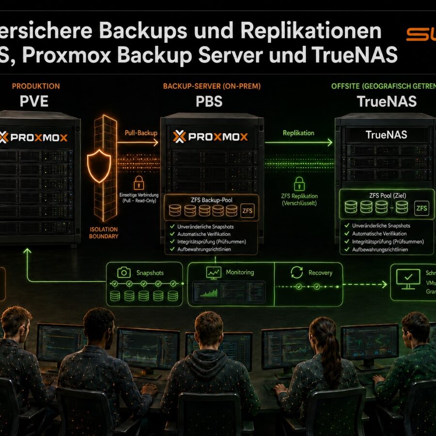23. + 25.11.2026 (13:00 bis 17:00 Uhr) Replikationen und Backups Trojanersicher (Onlinekurs)