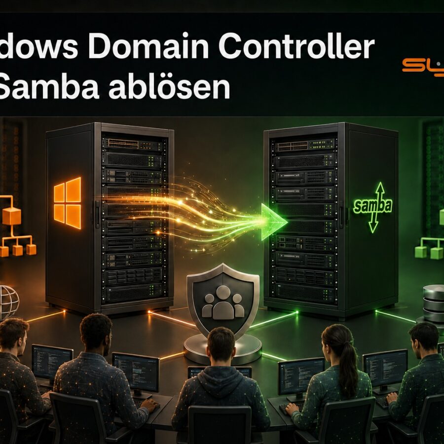29.09. + 01.10.2026 (13:00 Uhr bis 17:00 Uhr) Windows Domain Controller mit Samba ablösen (Onlinekurs)